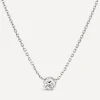 Dinny Hall Necklaces^18ct White Gold Elyhara Diamond Pendant Necklace