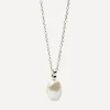 Missoma Necklaces|Necklaces^14ct White Gold Fine Baroque Pearl Pendant Necklace