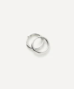Missoma Earrings|Earrings^14ct White Gold Fine Classic Mini Hoop Earrings