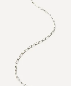 Missoma Necklaces|Necklaces^14ct White Gold Fine Classic Paperclip Chain Necklace