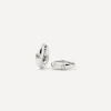 Missoma Earrings|Earrings^14ct White Gold Fine Diamond Dome Huggie Hoop Earrings
