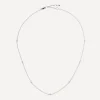 Missoma Necklaces|Necklaces^14ct White Gold Fine Floating Diamond Necklace