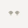 Annoushka Earrings|Earrings^18ct White Gold Flamenco Diamond Stud Earrings