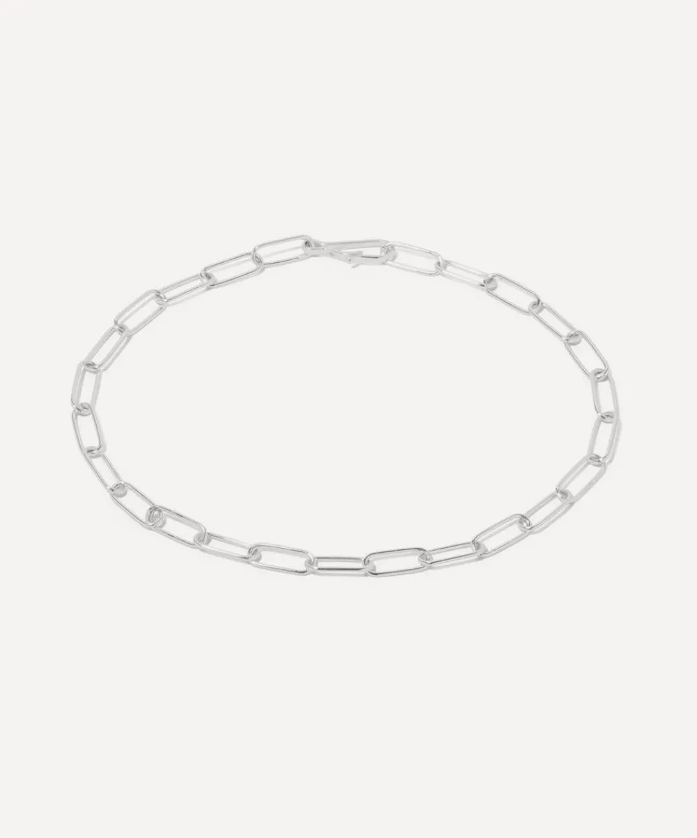 Annoushka Bracelets|Bracelets^14ct White Gold Large Mini Cable Chain Bracelet
