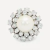 Kojis Rings|Rings^18ct White Gold Peridot Pink Spinel and Diamond Ring