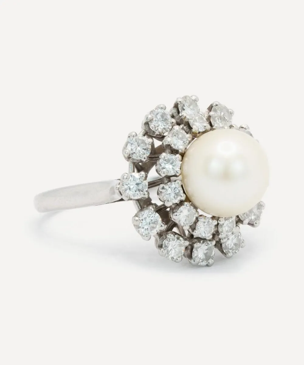 Kojis Rings|Rings^18ct White Gold Peridot Pink Spinel and Diamond Ring