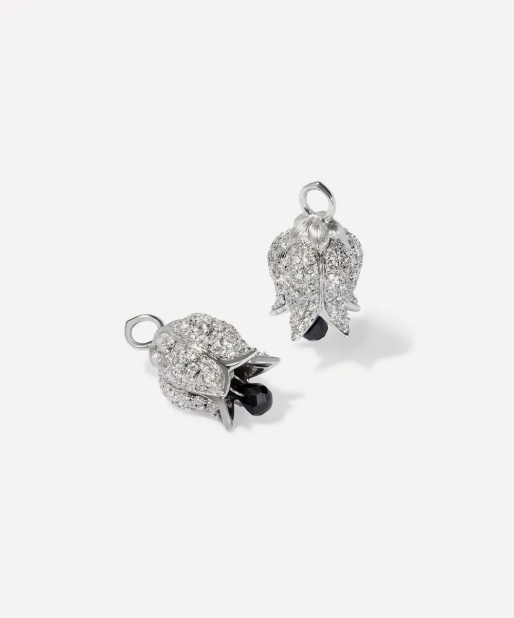 Annoushka Earrings|Earrings^18ct White Gold Tulip Diamond Earring Drops