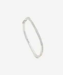 Kojis Bracelets|Bracelets^18ct White Gold Vintage Diamond Bangle Bracelet