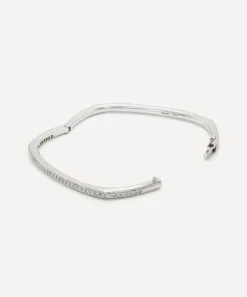 Kojis Bracelets|Bracelets^18ct White Gold Vintage Diamond Bangle Bracelet