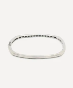 Kojis Bracelets|Bracelets^18ct White Gold Vintage Diamond Bangle Bracelet