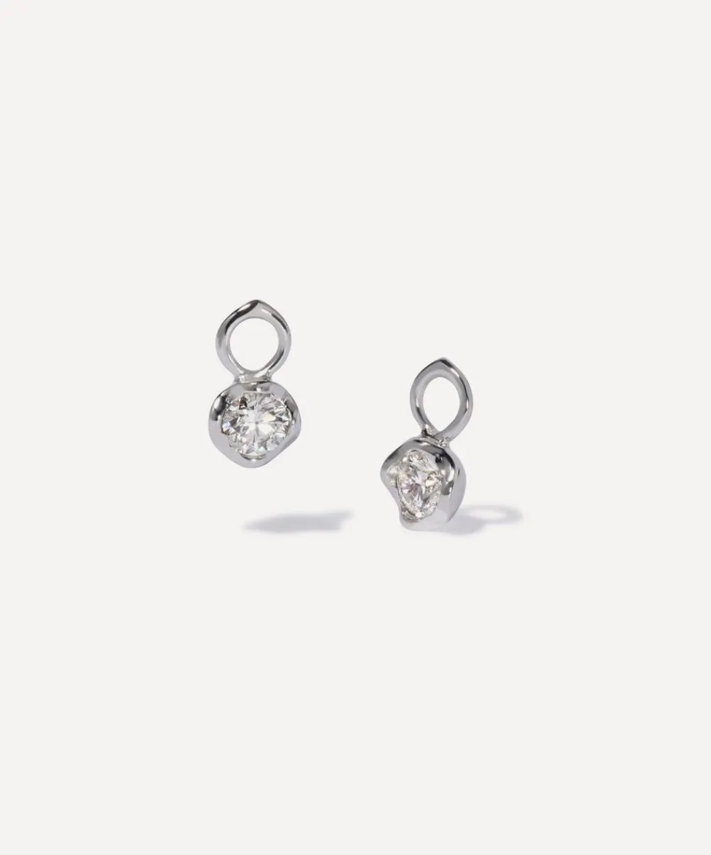 Annoushka Earrings|Earrings^18ct White Gold Whoopsie Daisy Diamond Earring Drops