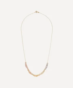 Sia Taylor Necklaces|Necklaces^18ct-24ct Gold Rainbow Graduating Dots Necklace