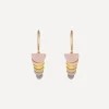 Sia Taylor Earrings|Earrings^18ct-24ct Gold Tiny Sunrise Drop Earrings