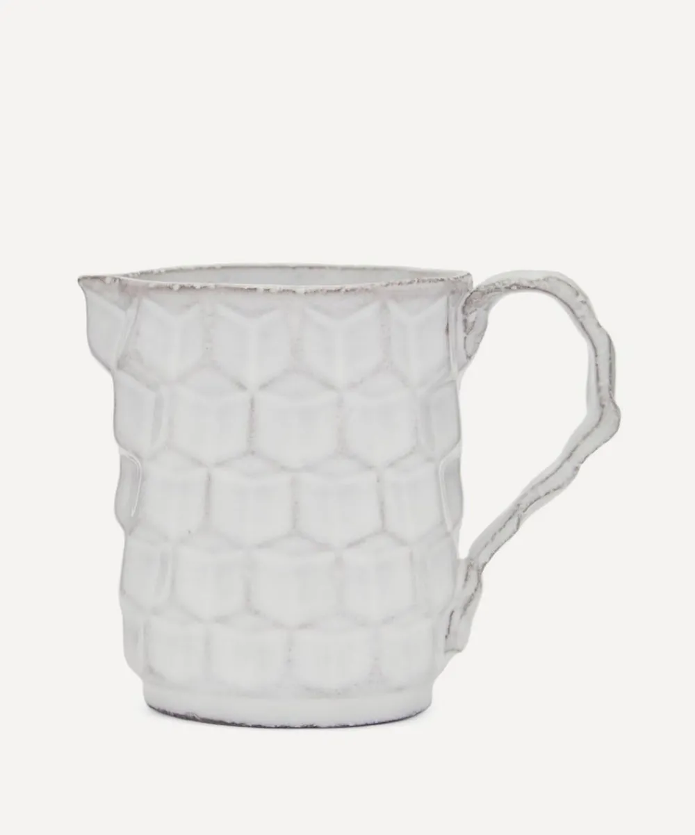 Astier de Villatte Glass & Drinksware^Cube Pitcher