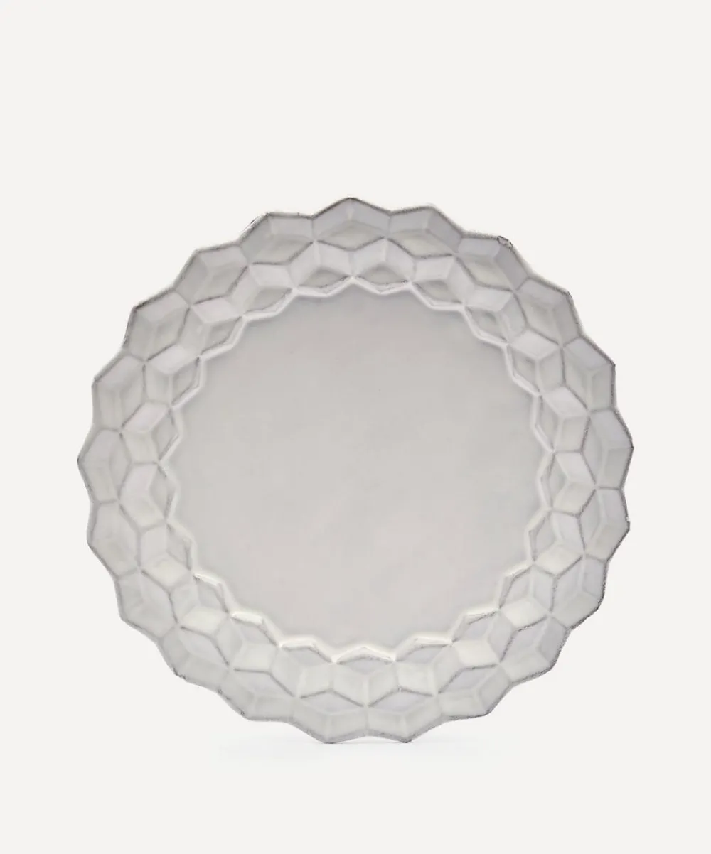 Astier de Villatte Tableware^Cube Side Plate
