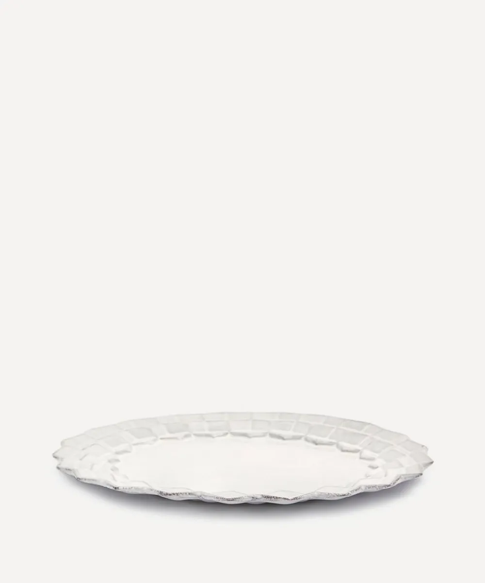 Astier de Villatte Tableware^Cube Side Plate