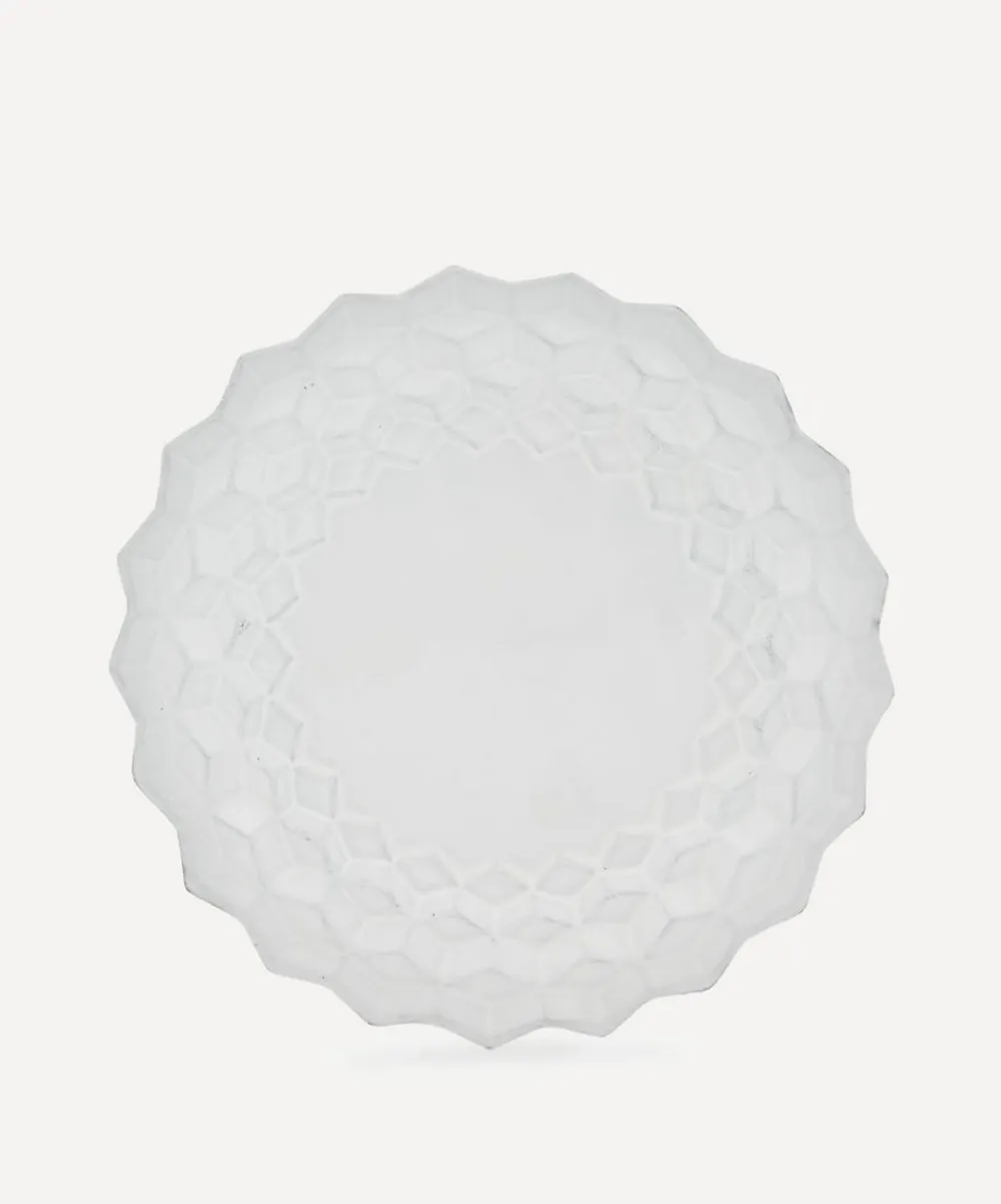 Astier de Villatte Tableware^Cube Soup Plate