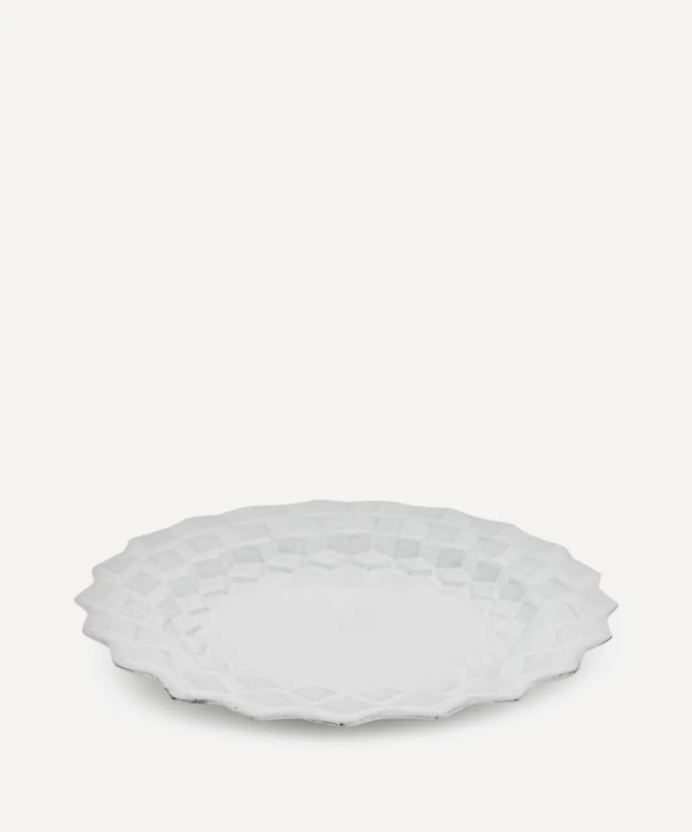 Astier de Villatte Tableware^Cube Soup Plate
