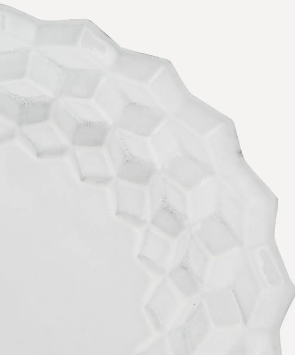 Astier de Villatte Tableware^Cube Soup Plate