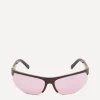 Miu Miu Sunglasses & Glasses^Curved Acetate Sunglasses
