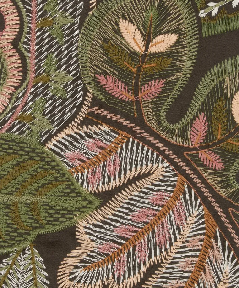 Liberty Interiors Furnishing Fabrics^Cypress Stitch in Dragonfly