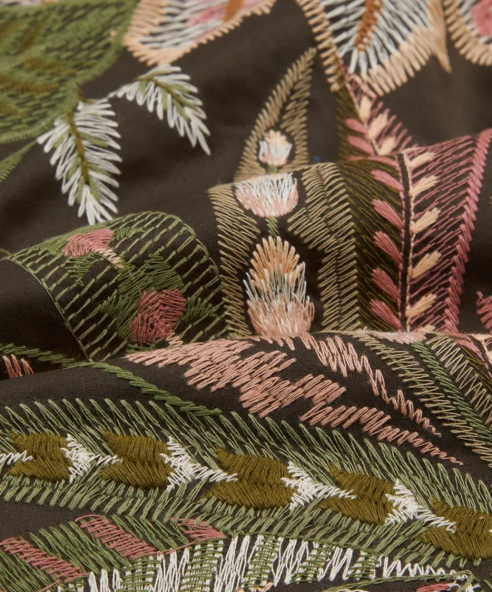 Liberty Interiors Furnishing Fabrics^Cypress Stitch in Dragonfly
