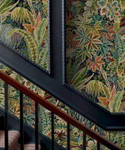 Liberty Interiors Wallpaper|Wallpaper^Cypress Voyage in Lichen
