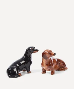 Quail Tableware^Dachshund Salt and Pepper Shakers