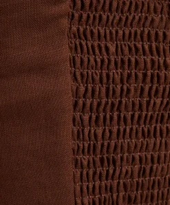 Reformation Tops^Darci Chocolate Cake Linen Top