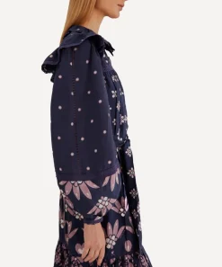 FARM Rio Dresses^Dark Blue Ainika Martina Midi-Dress