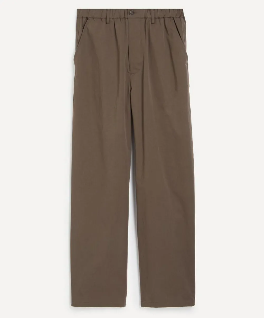 Frame Trousers^Dark Brown Easy Trousers