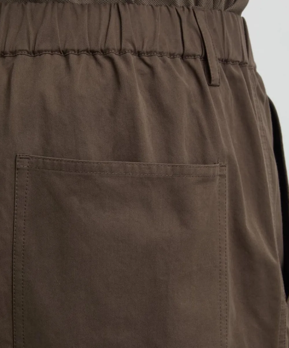 Frame Trousers^Dark Brown Easy Trousers
