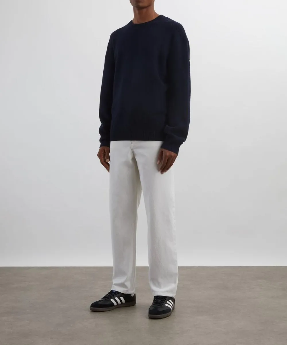 A.P.C. Knitwear & Sweats^Dark Navy Thomas Wool Jumper