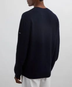 A.P.C. Knitwear & Sweats^Dark Navy Thomas Wool Jumper