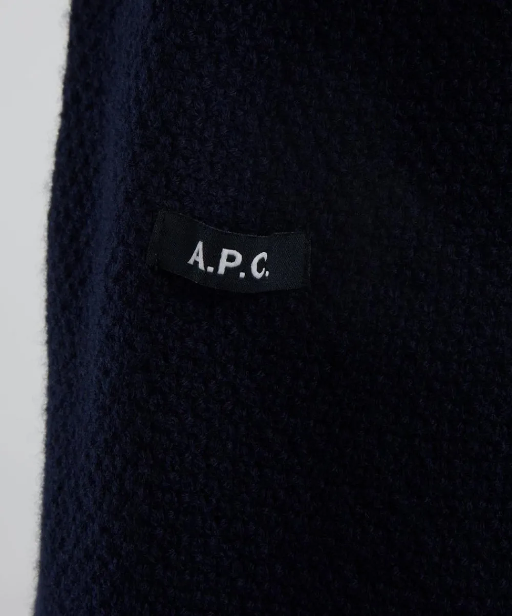 A.P.C. Knitwear & Sweats^Dark Navy Thomas Wool Jumper