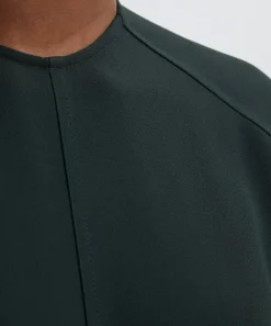 Victoria Beckham Dresses^Dark Pine Long Sleeve Dolman Midi Dress
