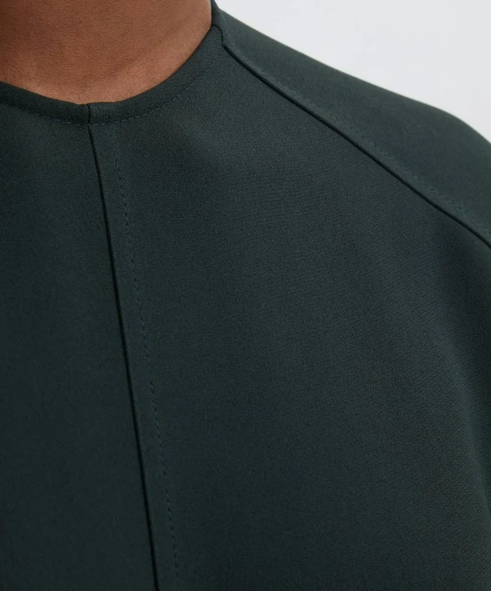 Victoria Beckham Dresses^Dark Pine Long Sleeve Dolman Midi Dress