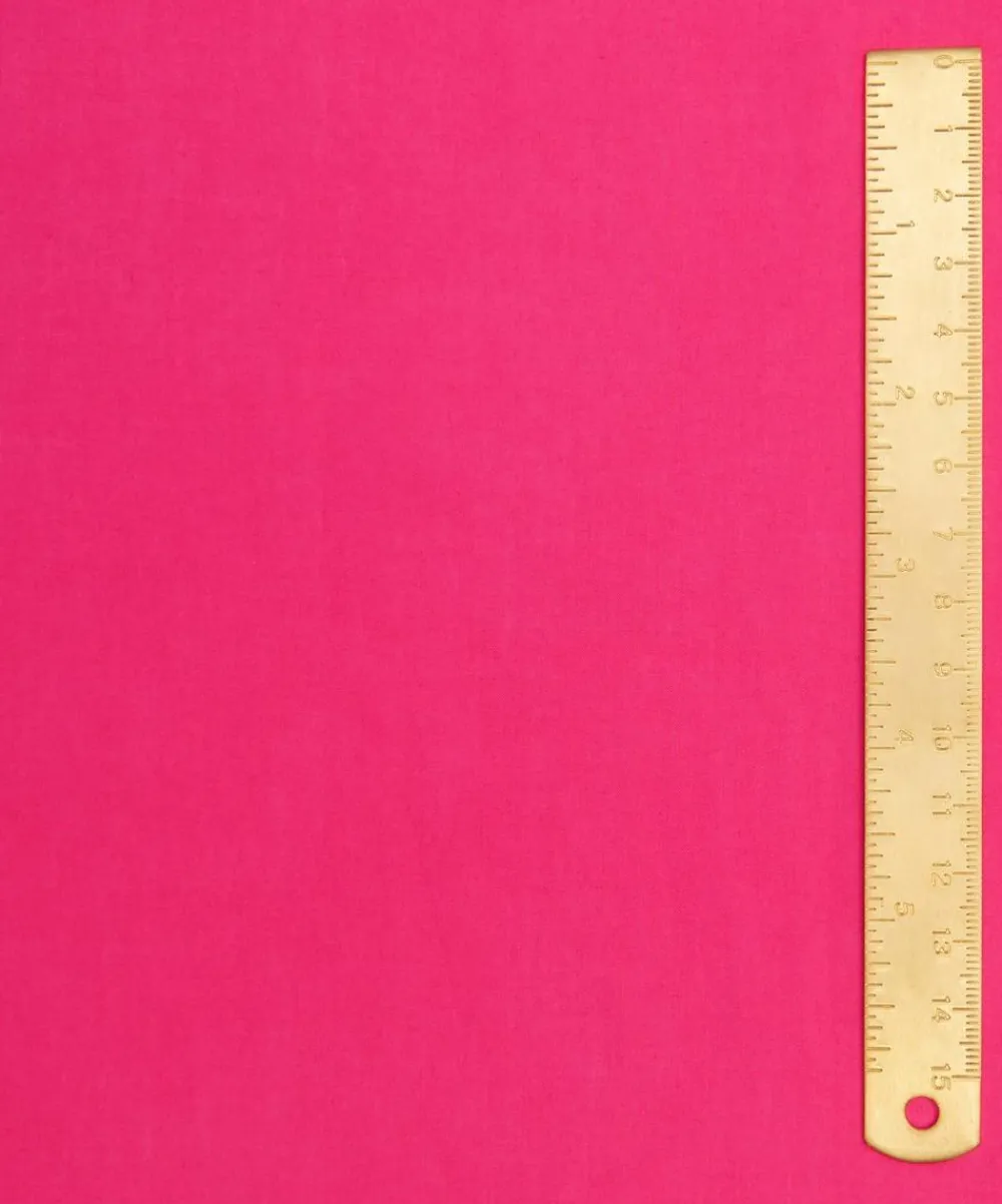 Liberty Fabrics Classic Tana Lawn|Tana Lawn™ Cotton^Dark Pink Plain Tana Lawn™ Cotton