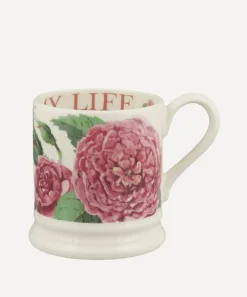Emma Bridgewater Mugs^David Austin® Rose Half-Pint Mug