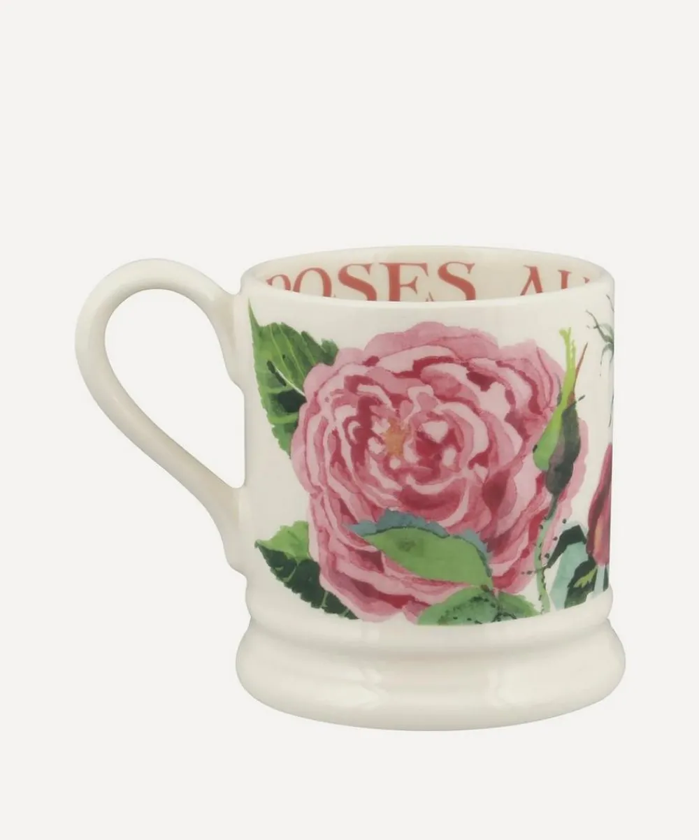 Emma Bridgewater Mugs^David Austin® Rose Half-Pint Mug
