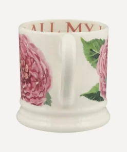 Emma Bridgewater Mugs^David Austin® Rose Half-Pint Mug