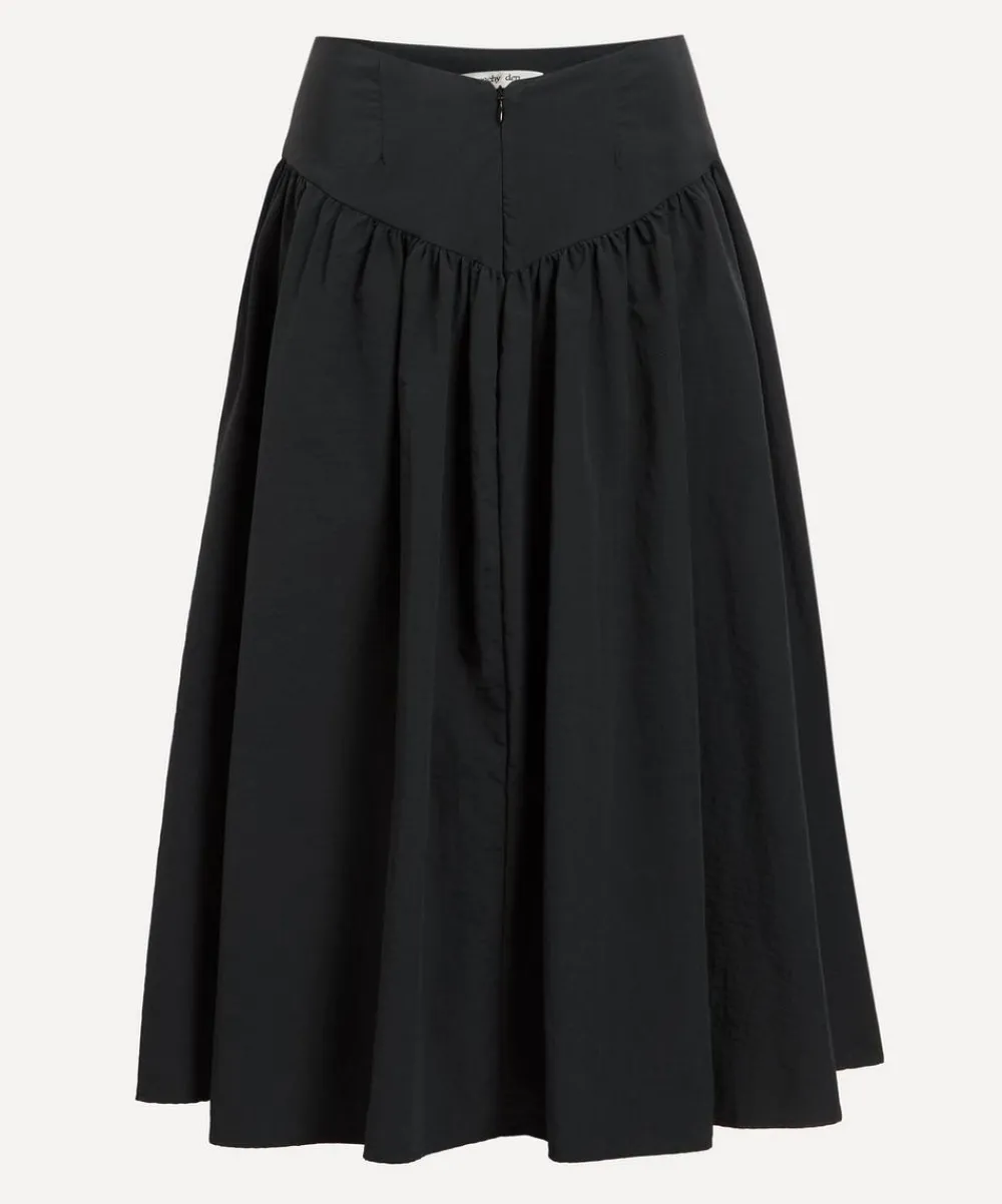 Peachy Den Skirts^Deba Onyx Midi Skirt