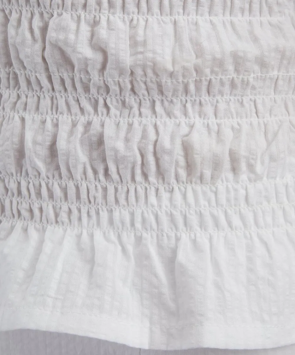 Peachy Den Tops^Deba Seersucker Porcelain Top