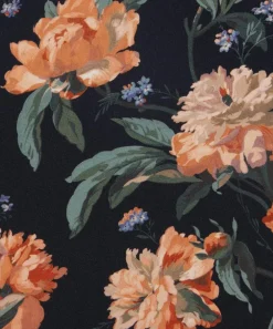 Liberty Fabrics Crepe De Chine|Classic Tana Lawn^Decadent Blooms Crepe de Chine