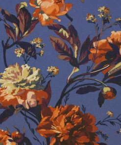 Liberty Fabrics Crepe De Chine|Classic Tana Lawn^Decadent Blooms Crepe de Chine