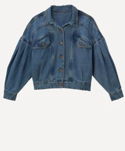 FARM Rio Coats & Jackets^Denim Bomber Mini Jacket
