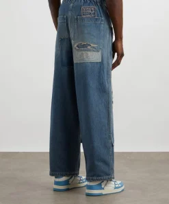 Kapital Jeans^Denim W-Knee Easy Baggy 14oz Denim Jeans