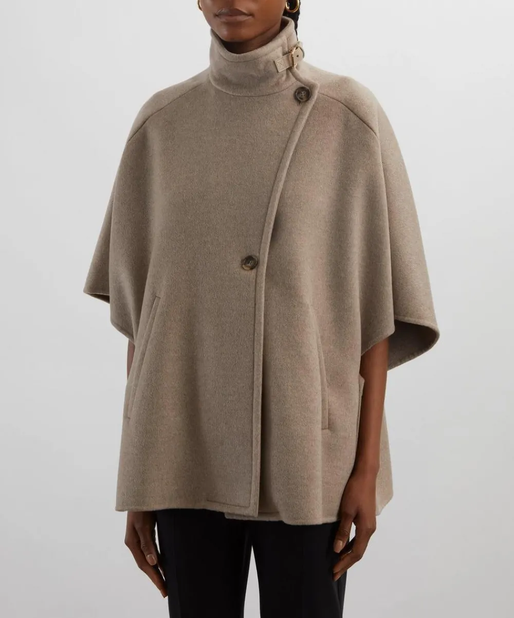 Max Mara Scarves^Derrik Cashmere Broadcloth Cape
