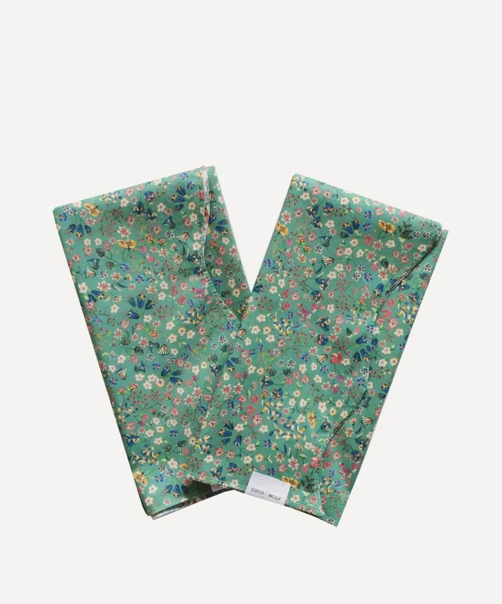 Coco & Wolf Tableware^Donna Leigh and Rachel Wavy Edge Napkins Set of Two