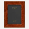 Addison Ross Ornaments^Double Contrast Marquetry 4x6 Photo Frame
